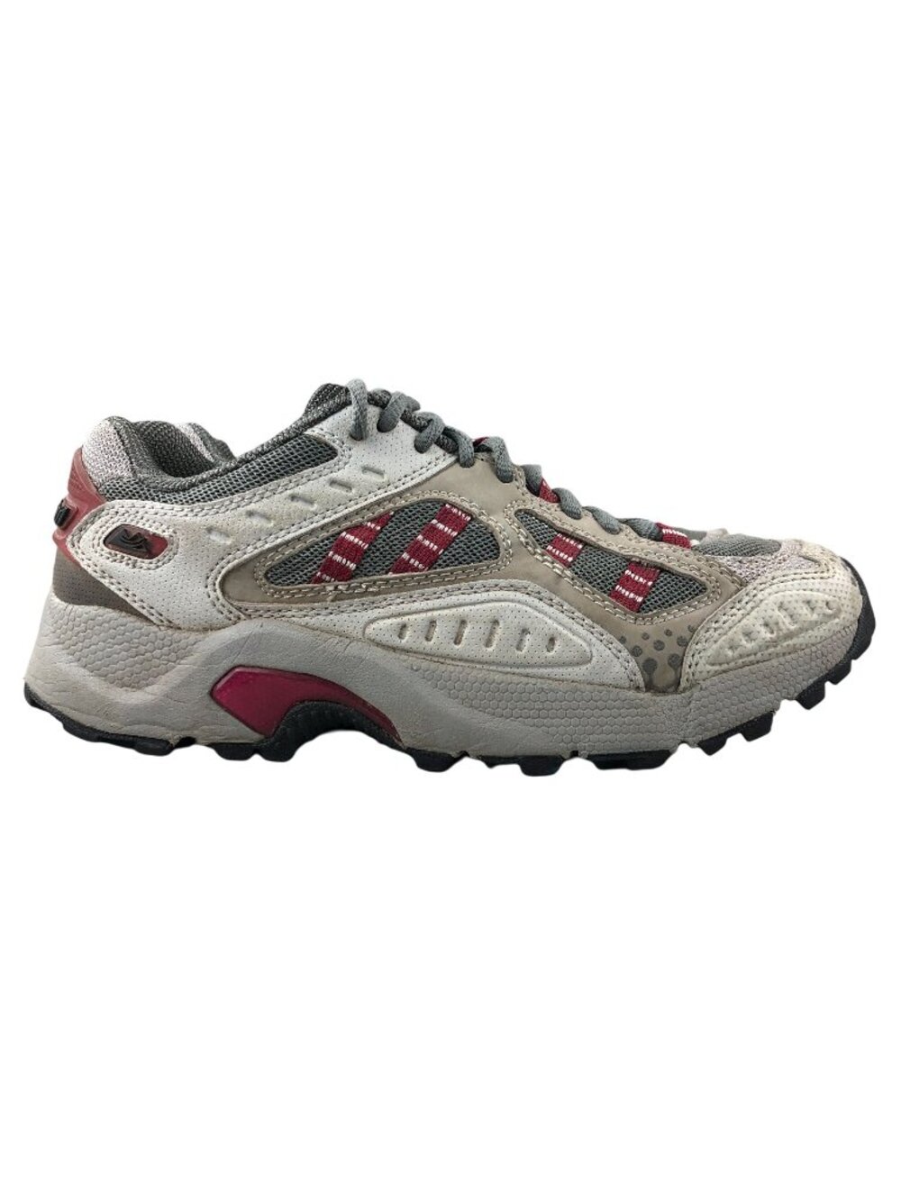 Montrail Women's Size 8.5 Hardrock Grey Lace-Up Outdoor Trail Running Sneakers